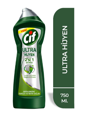 CİF CREME NETTOYANTE 750 GR ULTRA HYGIENE * 16