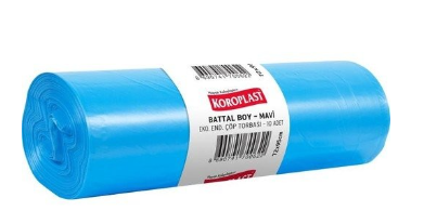 KOROPLAST GARBAGE BAG BATTAL * 20 BLUE