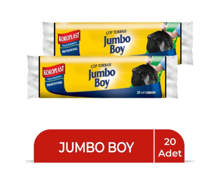 КОРОПЛАСТ МЕШОК ДЛЯ МУСОРНИКОВ JUMBO*20 (СИНИЙ)