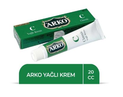 ARKO KREM (TÜP) YAĞLI 20 CC KLASİK*12