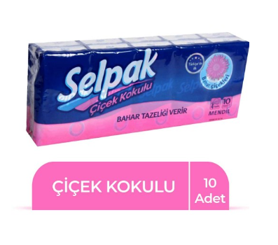 Selpak AVEC LINGETTES PERFUMED-LOOTION * 10