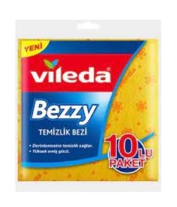 VİLEDA BEZZY TEMİZ BEZ 10LU*10