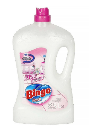 BINGO FRESH NETTOYANT SURFACE HEUREUSE MAISON2,5 LT * 6