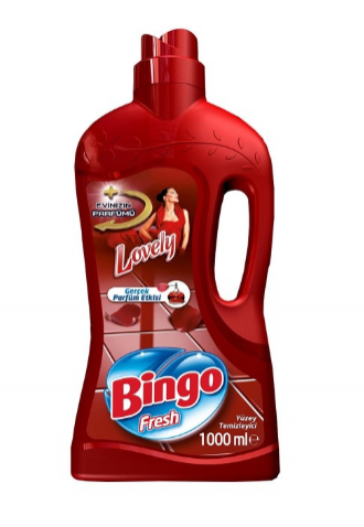 BINGO FRESH NETTOYANT DE SURFACE AMOUR1 LT * 12