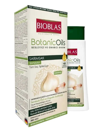 BİOBLAS BOTANİC SHAMP. 360ML GARLIC * 6