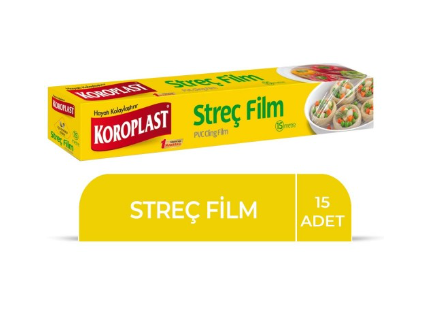 KOROPLAST STREÇ FİLM 15MT*24