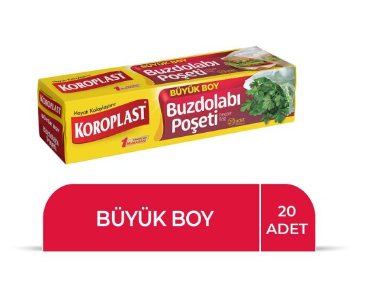 KOROPLAST BUZDOLABI POŞET BÜYÜK(30*45)*48