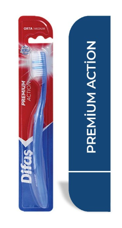 BROSSE À DENTS DİFAŞ PREMIUM ACTION * 12 PCS