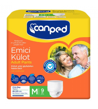 CANPED EMİCİ KÜLOT HASTA BEZİ MEDİUM*8