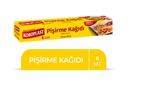 KOROPLAST COOKING PAPER 8MT * 24