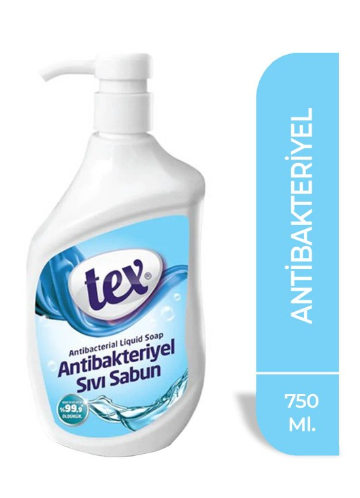TEX LIQUID SOAP ANTI-BACTERIA 750 ML * 12