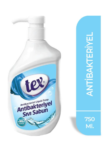 SAVON LIQUIDE TEX ANTI BACTÉRIES 750 ML*12