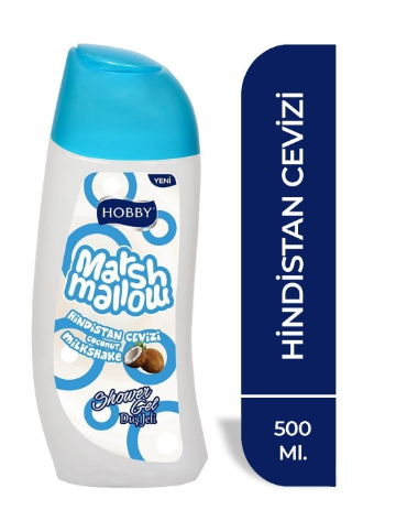 HOBBY SHOWER GEL 500 ML MARSH.COCONUT * 12