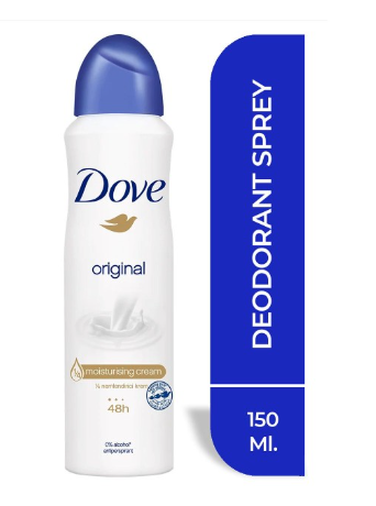 DOVE DEO 150 ML ORIGINAL*1