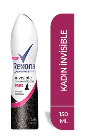 REXONA DEO 150 ML BAYAN INVISIBLE.PURE*1