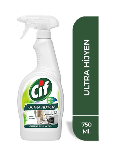 CİF TÜM YÜZEYLER ULTRA HİJYEN 750 ML*16