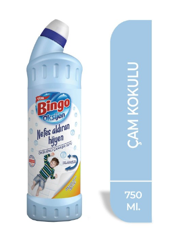 BİNGO OKSİJEN.ÇAM.SUYU ÇAM KOKULU 750 ML*15