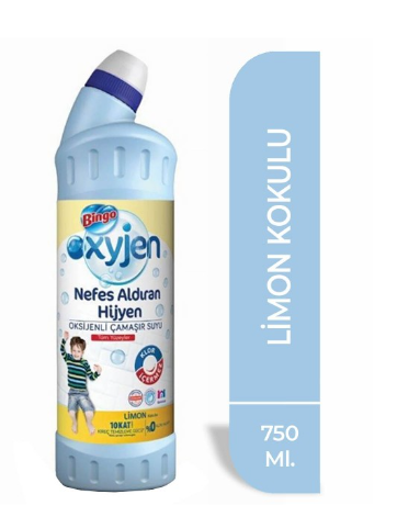 BİNGO OKSİJEN.ÇAM.SUYU LİMON 750 ML*15