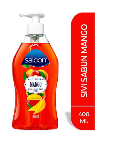 SALON LIQUID SOAP 400ML MANGO*12