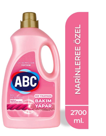 ЖИДКОЕ СРЕДСТВО ДЛЯ СТИРКИ ABC 3000 МЛ DELICIOUS*6