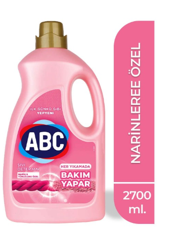 ABC LIQUID LAUNDRY DETERGENT 3000ML DELICIOUS*6