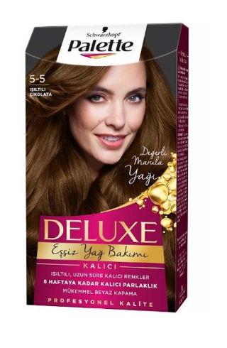 باليت ديلوكس 5.5 لون شوكولاتة خفيفة صبغة الشعر * 3