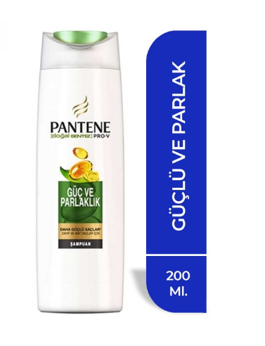 PANTENE SHAMPOO 200 ML STRONG AND BRIGHT * 6