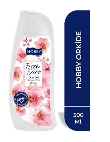 HOBBY GEL DOUCHE 500 ML ORCHIDÉE * 12