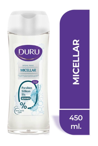 DURU DUŞ JELİ 450 ML MİCELLAR*12