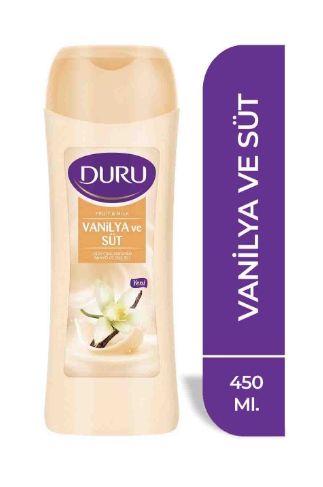 DURU  GEL DOUCHE 450 ML VANILLE-LAIT * 12