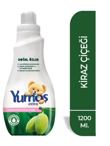 YUMOŞ 1200 ML EXTRA KİRAZ ÇİÇEĞİ BADEM*9