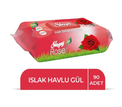 SLEEPY 90'LI ISLAK HAVLU GÜL*24