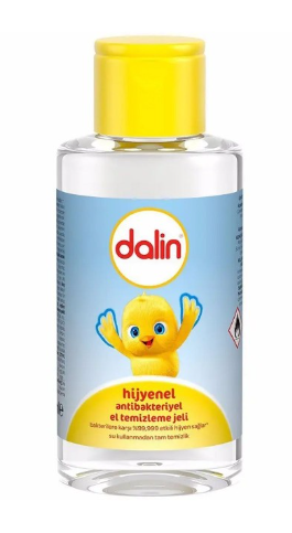 Dalin Hijyenel Gel de nettoyage des mains antibactérien 100 ml * 6