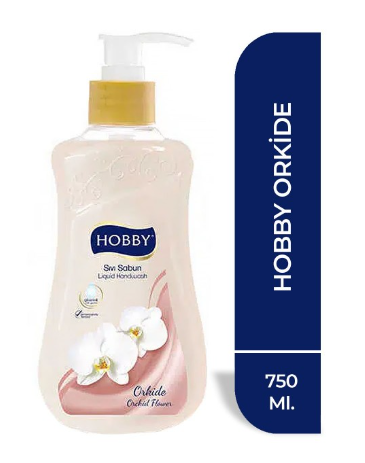 HOBBY 750 ML SAVON LIQUIDE ORCHIDÉE * 12