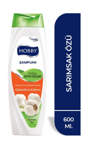 HOBBY SHAMPOO 600 ML GARLIC EXTRACT * 12