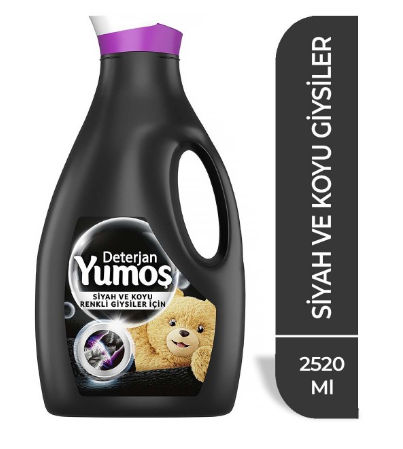 YUMOŞ DETERGENT LIQUIDE SOIN NOIR 2520ML * 6