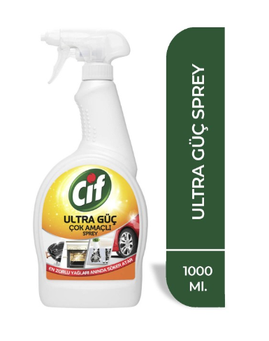 CİF ULTRA GÜÇ SPREY 1000ML*9