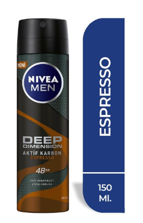 NİVEA DEO 150 ML MEN DEEP ESPRESSO*1