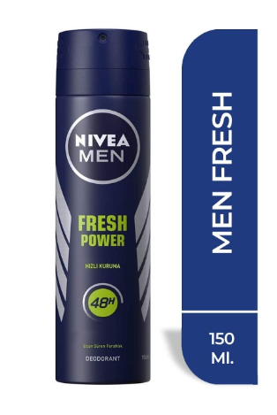 NİVEA DEO 150 ML MEN FRESH POWER*1