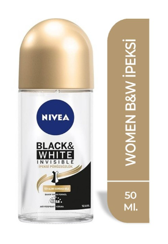 NİVEA ROLL-ON 50 ML WOMEN B&W IPEKSI PUR*1