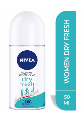 NIVEA ROLL-ON 50 ML FEMME SEC FRAIS*1