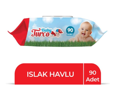 BABY TURCO ISLAK HAVLU 90 LI *24