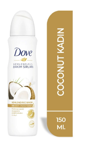 DOVE DEO 150ML COCO. &JASMIN *1