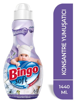 BİNGO SOFT CONCENTRATE. 1440 ML SENSITIVE*9