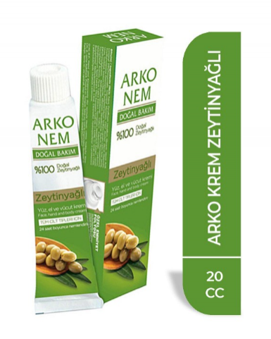 ARKO CREME (TUBE) HUILE 20 CC HUILE D'OLIVE*12