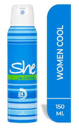 SHE DEODORANT 150 ML WOMEN COOL*1