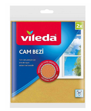 VİLEDA CAM BEZİ 2Lİ *10