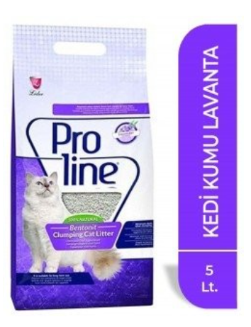 PROLİNE KEDİ KUMU 5 LT LAVANTA KOKULU*6