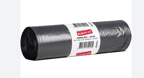 КОРОПЛАСТ ЭКОНОМИЧЕСКИЙ МЕШОК ДЛЯ ПРОМЫШЛЕННЫХ МУСОР JUMBO BLACK*20