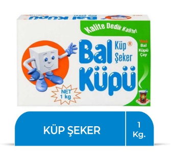 BALKÜPÜ KÜP ŞEKER 1000 GR*20